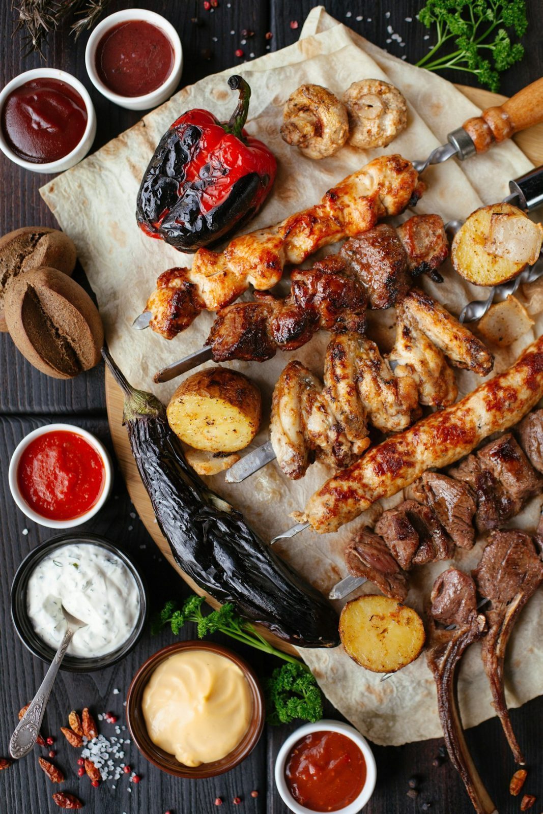 Grilled Chicken Platter